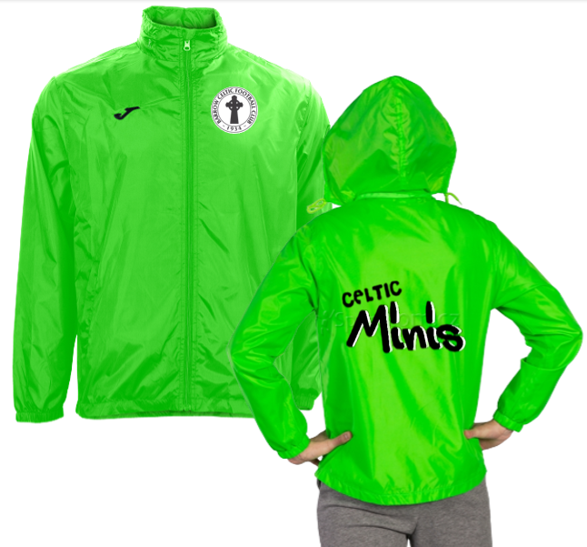 Celtic fc rain on sale jacket