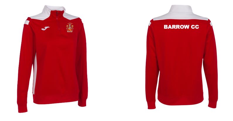 Barrow Ladies CC 1 4 Zip Sweatshirt